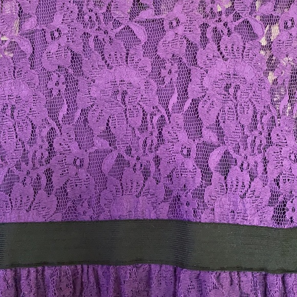 Purple Lace Jessica Simpson Dress - Picture 2 of 4